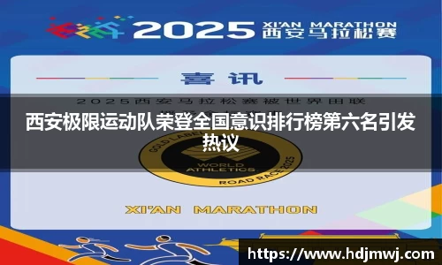 西安极限运动队荣登全国意识排行榜第六名引发热议